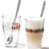 Leonardo Becher Latte Macchiato Mit Löffeln Solo, 2er Set -Leonardo Shop 042555 0 K bearbeitet 2 xl