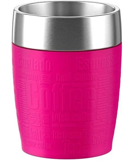 Emsa Isolier-Trinkbecher Travel Cup In Himbeer 3 Emsa Isolier-Trinkbecher Travel Cup In Himbeer