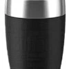 Emsa Isolier-Trinkbecher Travel Cup In Schwarz 2 Emsa Isolier-Trinkbecher Travel Cup In Schwarz -Leonardo Shop 10165 RZ TravelCup Schwarz RED