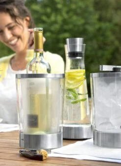 Emsa Flow Slim Flaschenkühler Edelstahl -Leonardo Shop 14 06 Emsa MS Garten 3090 1 l