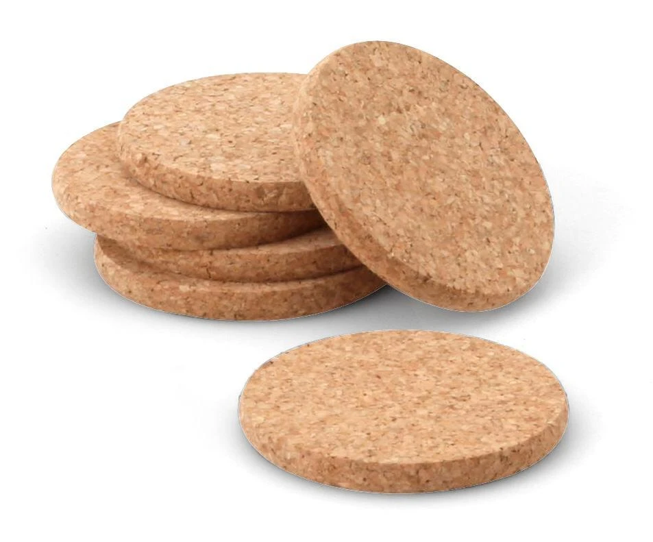 Continenta Gläseruntersetzer Aus Kork, 6er Set 3 Continenta Gläseruntersetzer Aus Kork, 6er Set