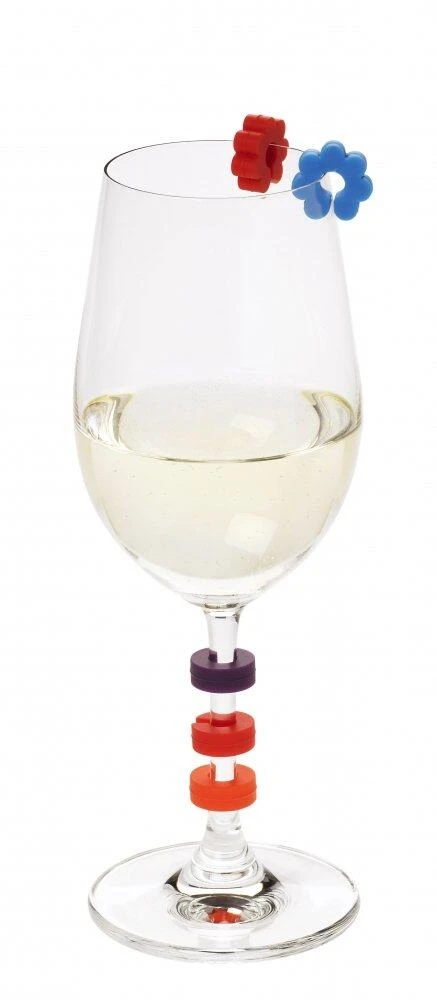 Lurch Glasmarkierer Fancy Rings, 12er-Set 4 Lurch Glasmarkierer Fancy Rings, 12er-Set – Bild 2