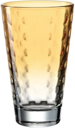 Leonardo Trinkglas OPTIC 300 Ml Apricot, 6er-Set