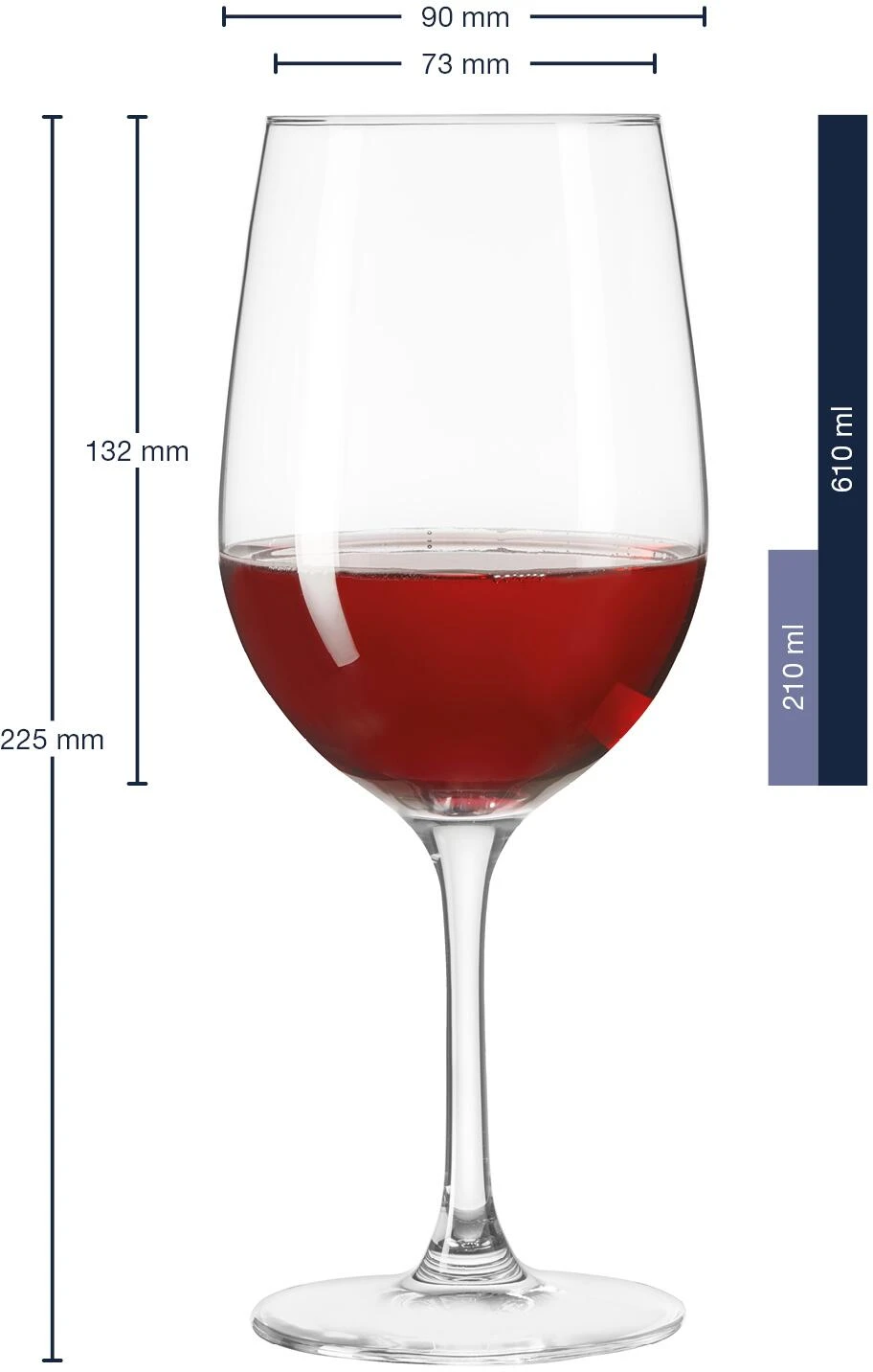 Leonardo Rotweinglas CIAO+, 6er-Set 6 Leonardo Rotweinglas CIAO+, 6er-Set – Bild 4