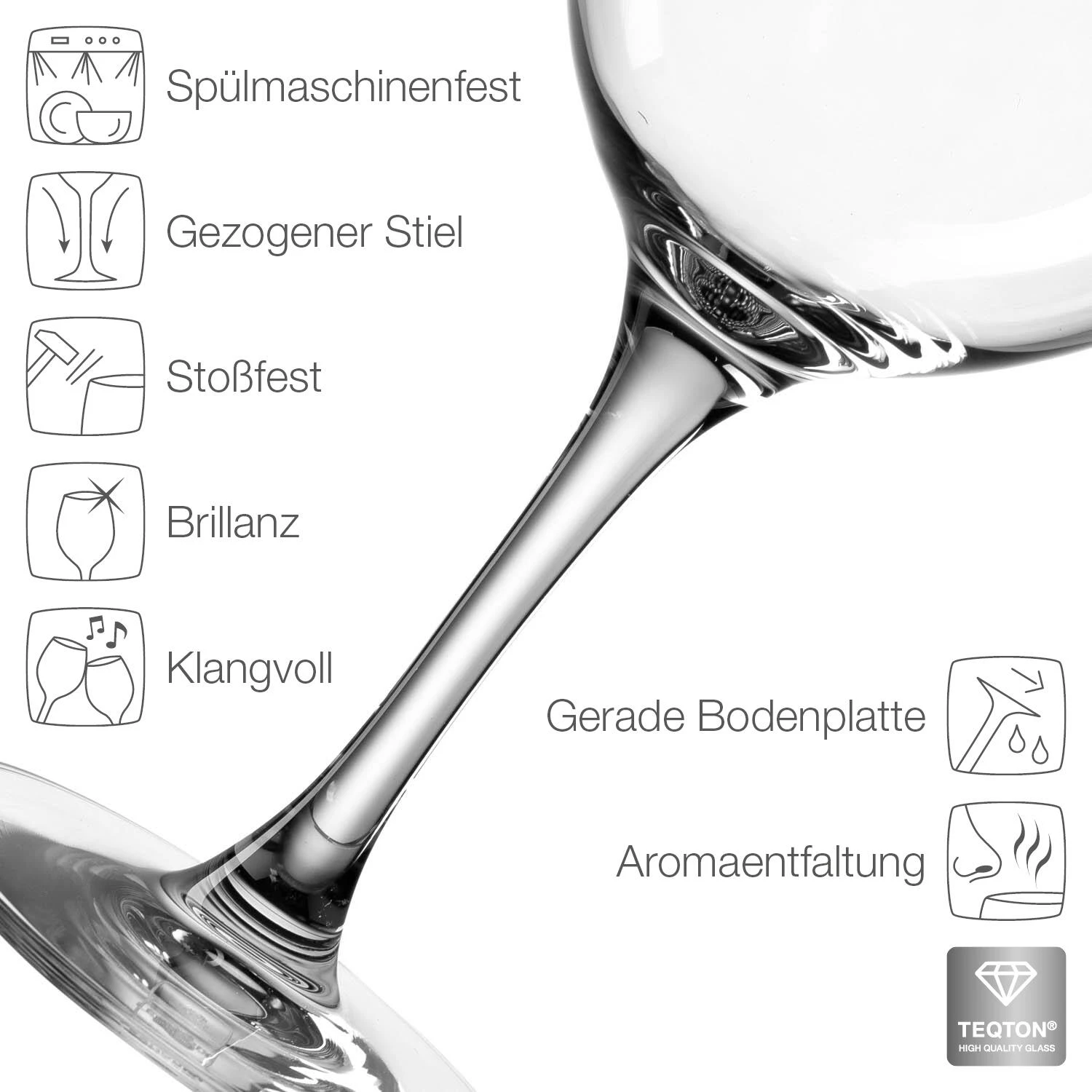 Leonardo Rotweinglas CIAO+, 6er-Set 9 Leonardo Rotweinglas CIAO+, 6er-Set – Bild 7