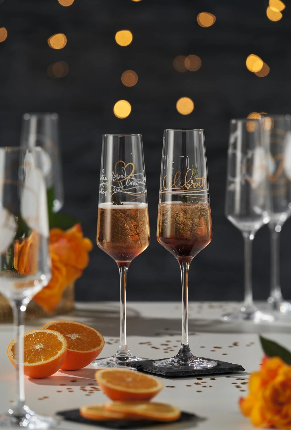 Leonardo 2 Sektgläser PRESENTE 280 Ml ′Celebrate′ 4 Leonardo 2 Sektgläser PRESENTE 280 Ml ′Celebrate′ – Bild 2