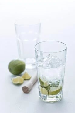 Leonardo Longdrinkgläser/Stößel BAR 3-teilig 540 Ml -Leonardo Shop 210 ROCK Set Bar 073756 mood H