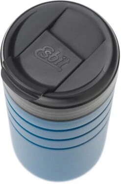 Esbit MAJORIS Edelstahl Thermobecher Mit Klick-Verschluss, 450ML, Polar Blue 9 Esbit MAJORIS Edelstahl Thermobecher Mit Klick-Verschluss, 450ML, Polar Blue -Leonardo Shop 219 MGF450TL PB 2