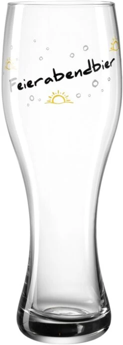 Leonardo Weizenbierglas PRESENTE 500 Ml ′Feierabendbier′