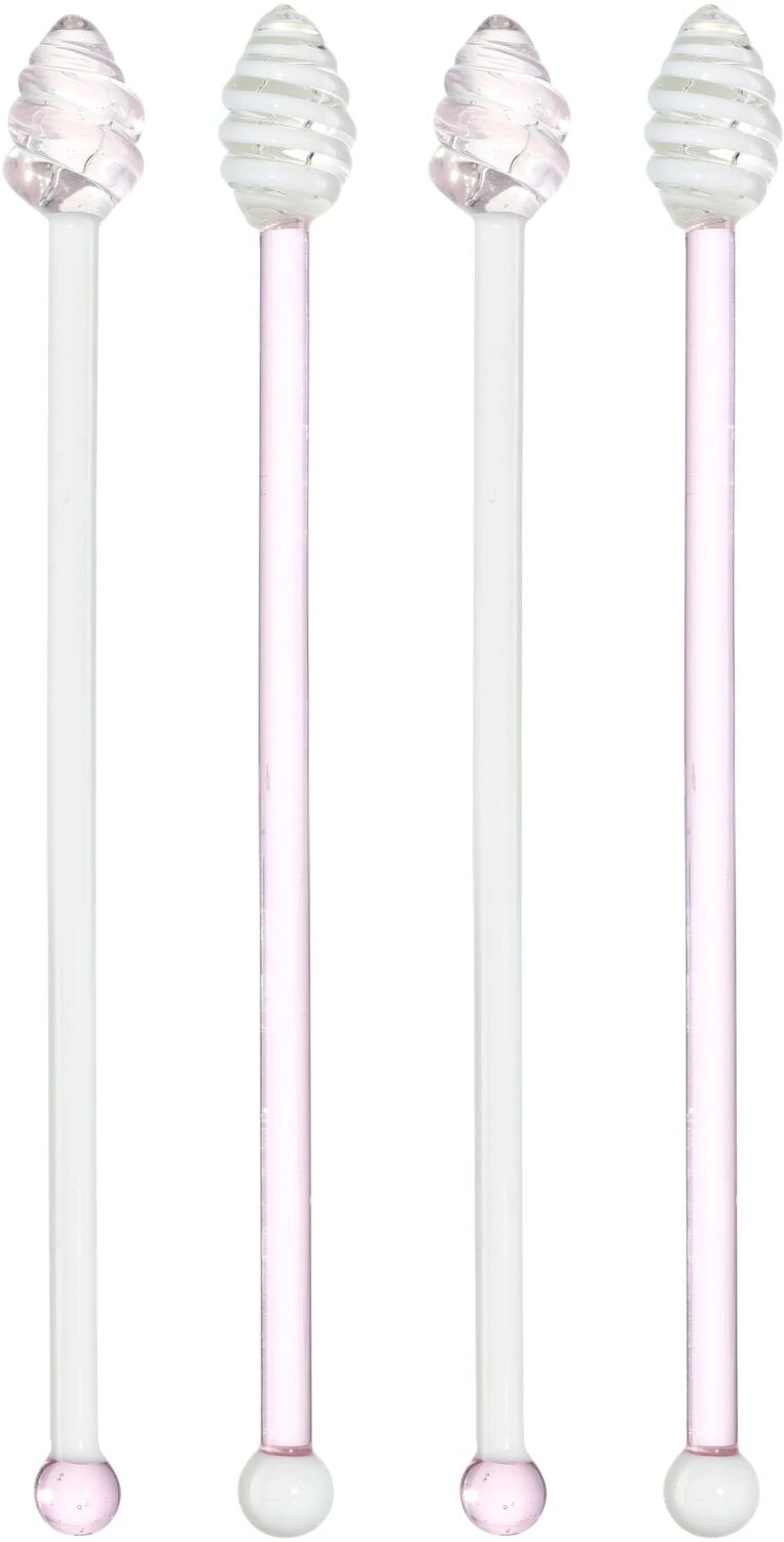 Leonardo Rührer POESIA 4er-Set 20 Cm Rosé/weiß 3 Leonardo Rührer POESIA 4er-Set 20 Cm Rosé/weiß