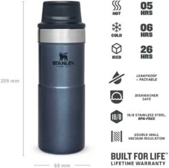 Stanley Becher, 0,35l, Blau 12 Stanley Becher, 0,35l, Blau -Leonardo Shop 222 674203 web3