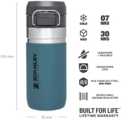 Stanley Becher, 0,47l, Petrol -Leonardo Shop 222 674300 web3