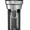 KitchenAid Sodastream ARTISAN In Onyx Schwarz -Leonardo Shop 5KSS1121OB front wbottle 1 xl