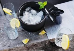 Magisso Eiswürfelbehälter Ice Bucket Aus Terrakotta 11 Magisso Eiswürfelbehälter Ice Bucket Aus Terrakotta -Leonardo Shop 70608 STLIFESTYLE01