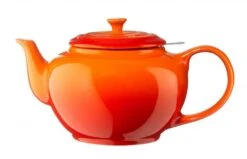 Le Creuset Klassische Kanne Mit Sieb 1,3 L In Ofenrot