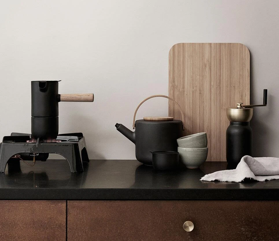 Stelton Stövchen Theo In Schwarz 4 Stelton Stövchen Theo In Schwarz – Bild 2