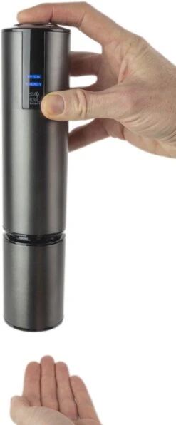 PEUGEOT Elektrischer Korkenzieher Elis Touch Mit Akku, Carbon -Leonardo Shop ELIS TOUCH Lithium Ion Carbone bouton eject 201043