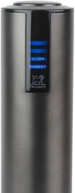 PEUGEOT Elektrischer Korkenzieher Elis Touch Mit Akku, Carbon -Leonardo Shop ELIS TOUCH Lithium Ion Carbone temoin charge 201043