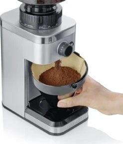 GRAEF Kaffeemühle CM 500, Silber -Leonardo Shop Graef CM500 Kaffeefilter