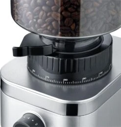 GRAEF Kaffeemühle CM 500, Silber -Leonardo Shop Graef CM500 Verschluss