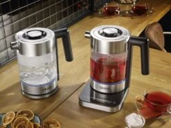 Graef Glaswasserkocher WK350 Mit Temperatureinstellung & Teesieb -Leonardo Shop Graef Mood WK300 WK350 RGB