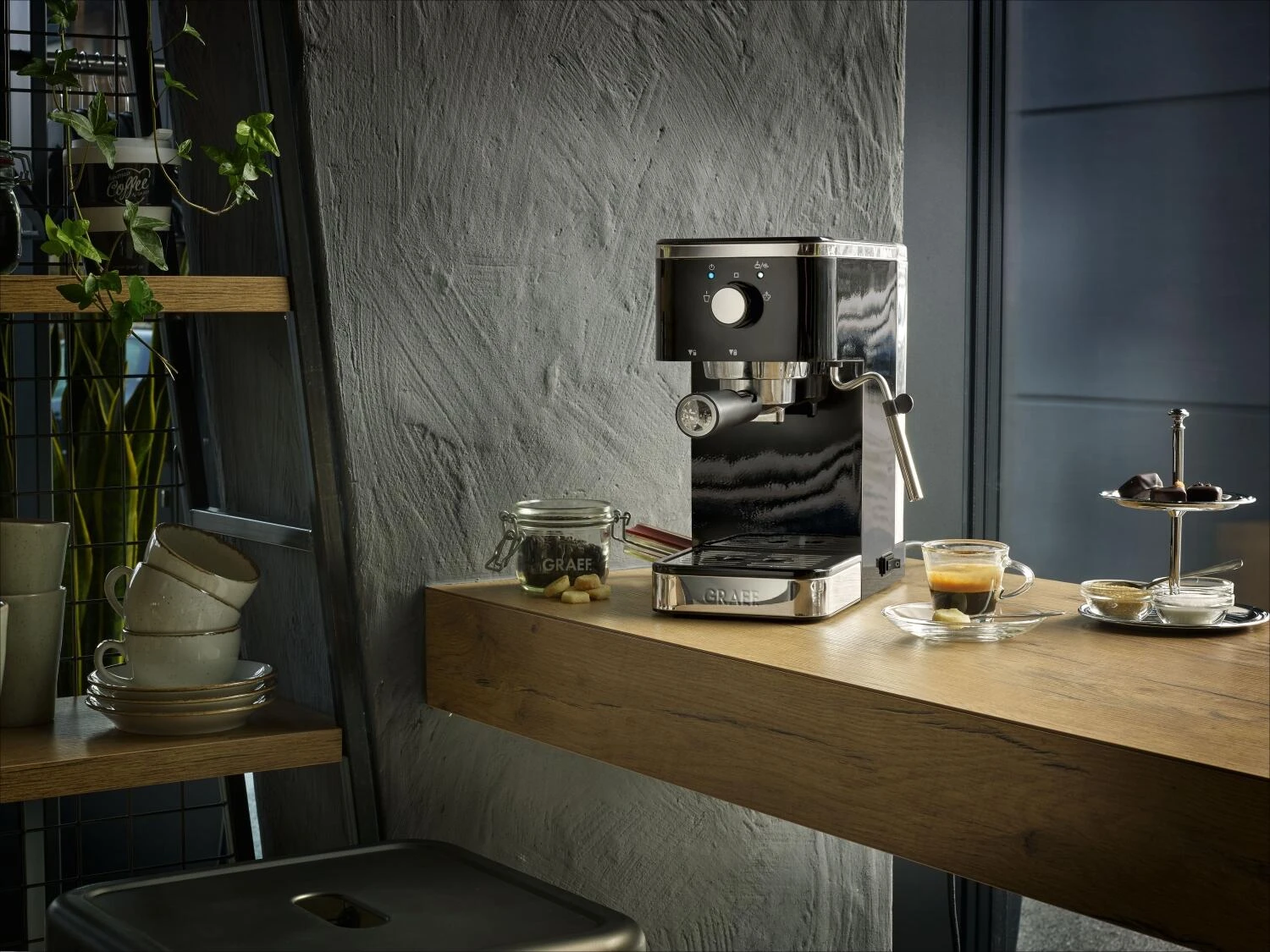 GRAEF Siebträger-Espressomaschine Salita, Schwarz 10 GRAEF Siebträger-Espressomaschine Salita, Schwarz – Bild 8