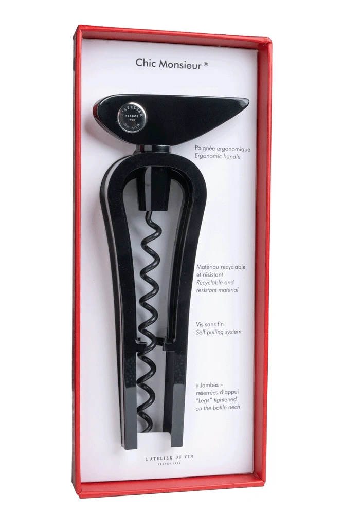 L′Atelier Du Vin Spindelkorkenzieher Chic Monsieur Night 5 L′Atelier Du Vin Spindelkorkenzieher Chic Monsieur Night – Bild 3