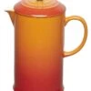 Le Creuset Kaffeebereiter In Ofenrot -Leonardo Shop LeCreuset 9102820009000 Kaffeebereiter Ofenrot 1 xl