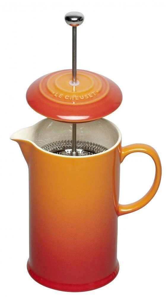 Le Creuset Kaffeebereiter In Ofenrot 5 Le Creuset Kaffeebereiter In Ofenrot – Bild 3