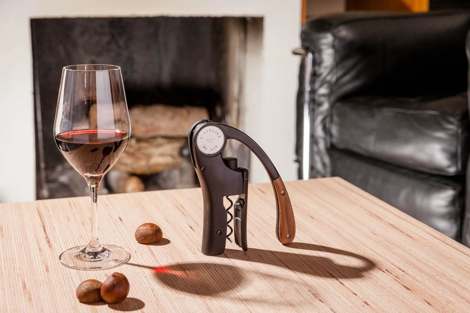 L′Atelier Du Vin Korkenzieher Oeno Motion Black & Wood 5 L′Atelier Du Vin Korkenzieher Oeno Motion Black & Wood – Bild 3