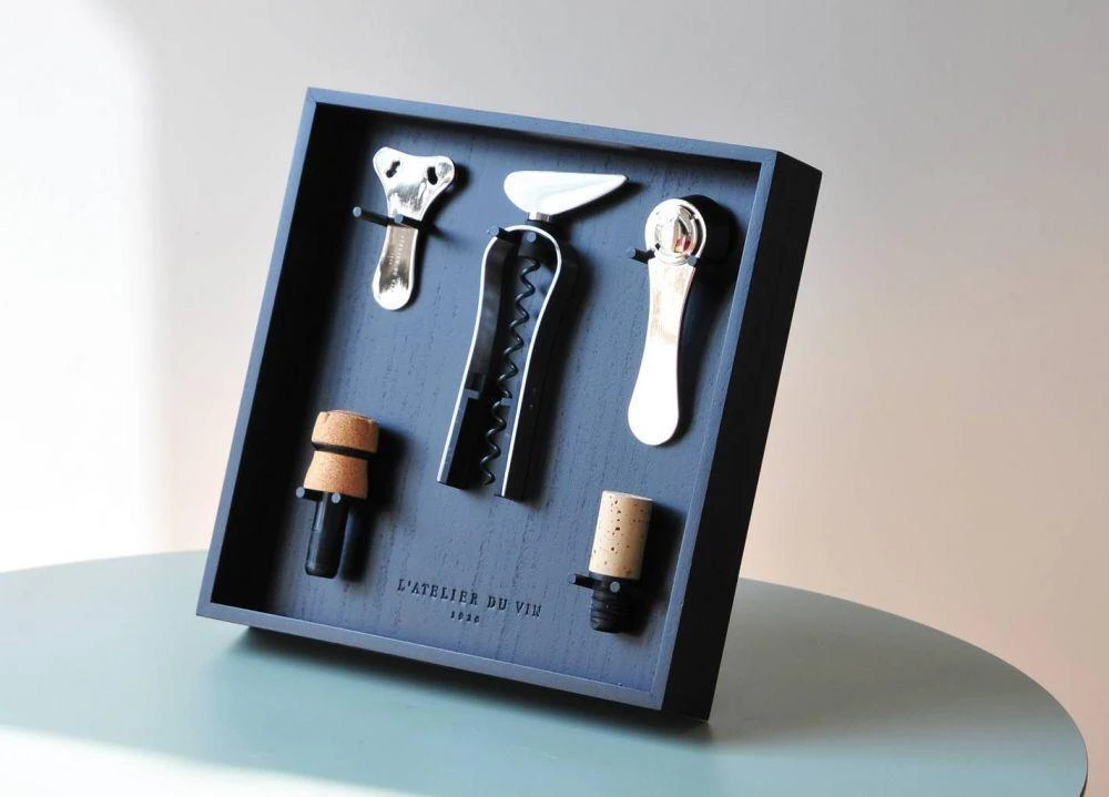 L′Atelier Du Vin Wein-Set In Schwarz, 5-teilig 4 L′Atelier Du Vin Wein-Set In Schwarz, 5-teilig – Bild 2