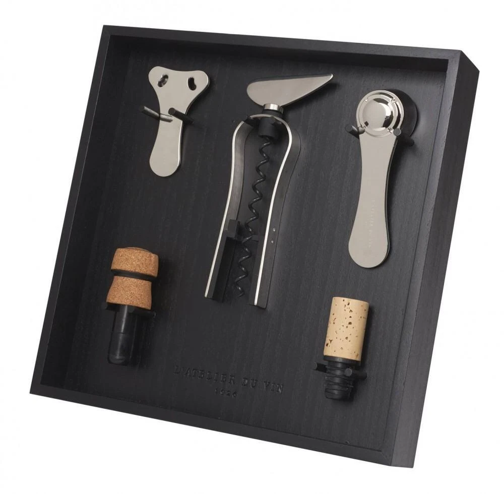 L′Atelier Du Vin Wein-Set In Schwarz, 5-teilig 7 L′Atelier Du Vin Wein-Set In Schwarz, 5-teilig – Bild 5
